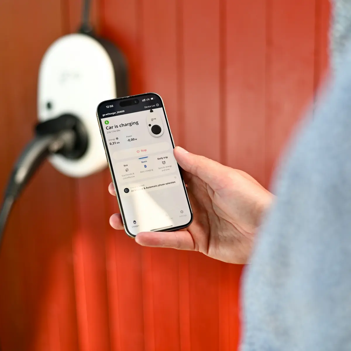 Installation på lagerbyggnad